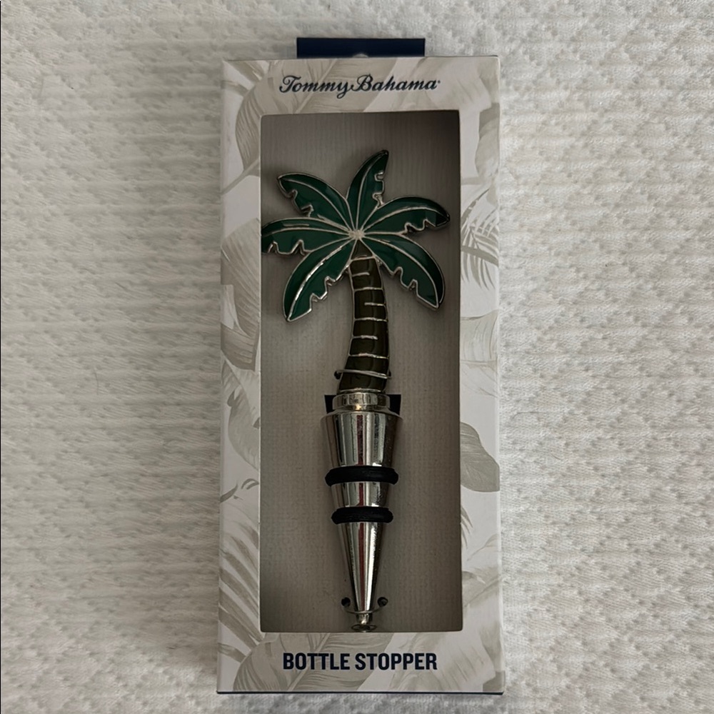 Tommy Bahama Tropical Palm Bottle Stopper